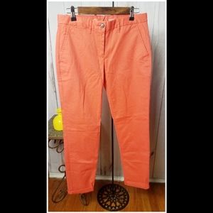 NWOT Gap Coral Khacki Pants Size 2